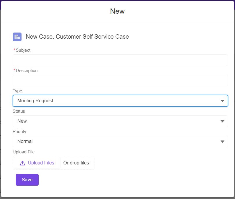 league's digital success portal new case modal