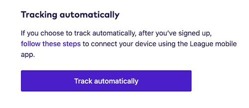 Track automatically screen
