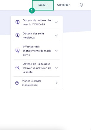 Bouton Voyage mis en évidence sur l'écran d'accueil de la page Web de League