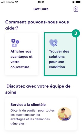 Trouvez des solutions pour un bouton de condition mis en évidence dans l'écran de prise en charge de l'application League